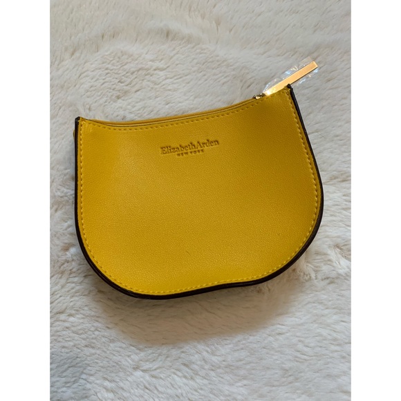 Elizabeth Arden mustard yellow makeup bag - Picture 10 of 10